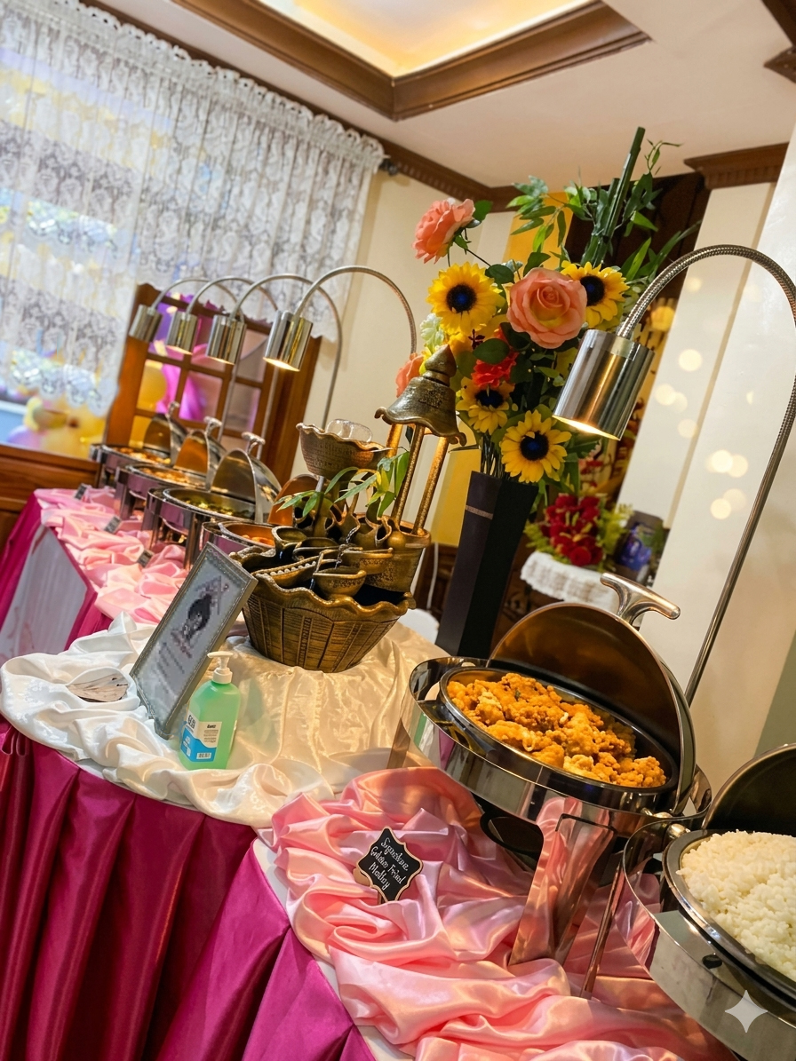 CHILL’E FOOD catering spread